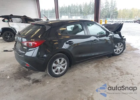 2014 Mazda Mazda3 I Sport z USA, uszkodzony, nr VIN JM1BM1K78E1215334